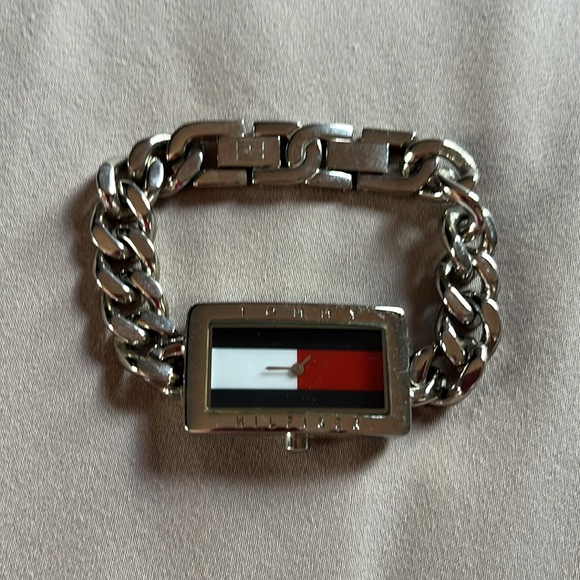 Tommy Hilfiger Accessories - Vintage Tommy Hilfiger logo face watch
